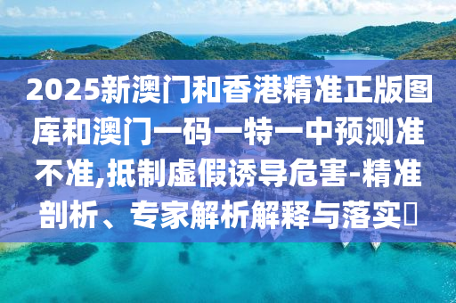 2025新澳門和香港精準(zhǔn)正版圖庫和澳門一碼一特一中預(yù)測準(zhǔn)不準(zhǔn),抵制虛假誘導(dǎo)危害-精準(zhǔn)剖析、專家解析解釋與落實(shí)?